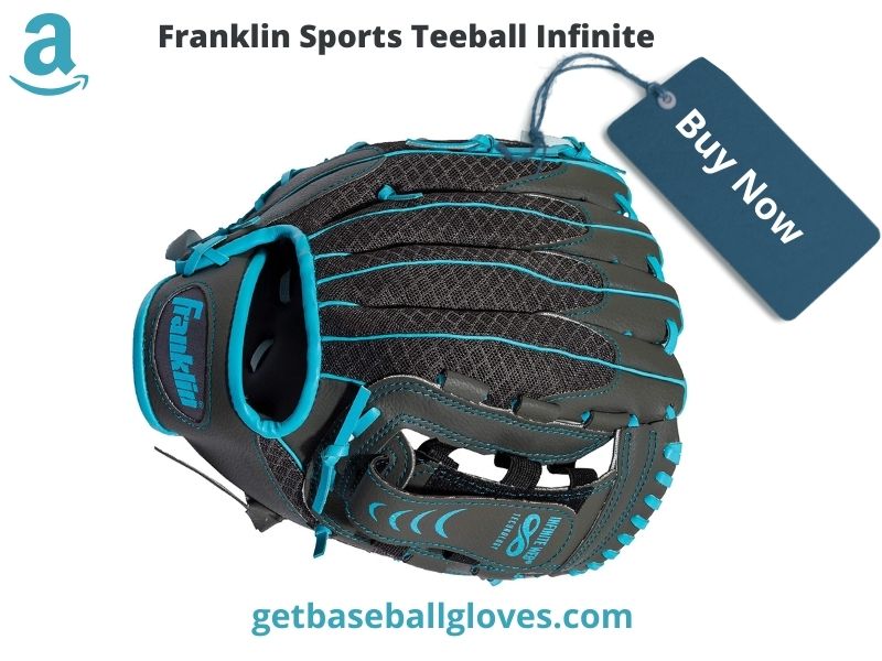 franklin sports teeball infinite web shok sorb combo series fielding glove