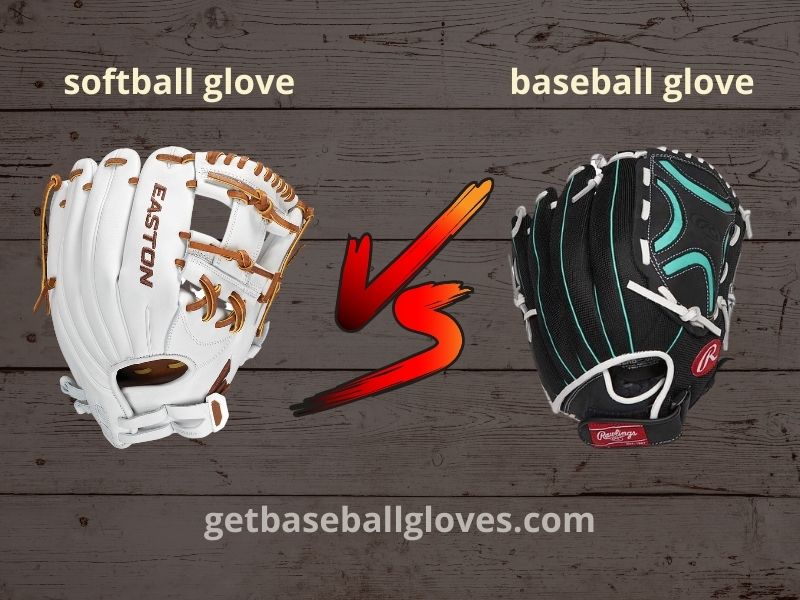 difference between baseball and softball gloves (1)